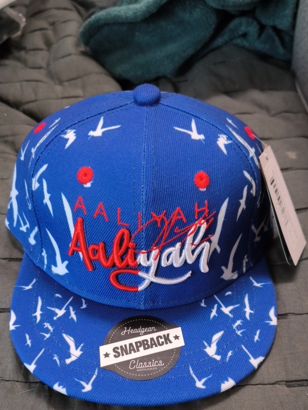 Blue Aaliyah Youth Snapback Hat